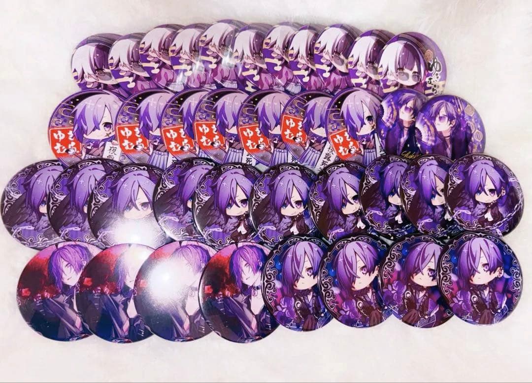 ゆきむら 缶バッジ まとめ売り サインあり - メルカリ