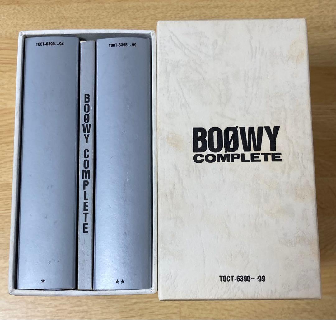 BOØWY COMPLETE 白 BOOWY コンプリート CD BOX ボウイ - メルカリ