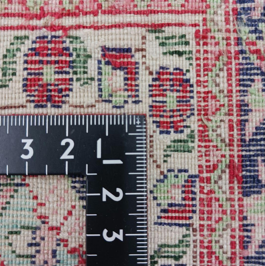 専用 Y3048 中国シルク絨毯 シルク100% 手織り300段 117×74㎝