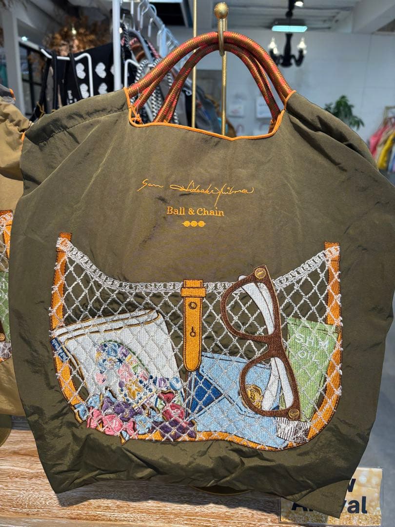 Ball & Chain ×サンヒデアキミハラトロンプルイユ カーキ 未使用品