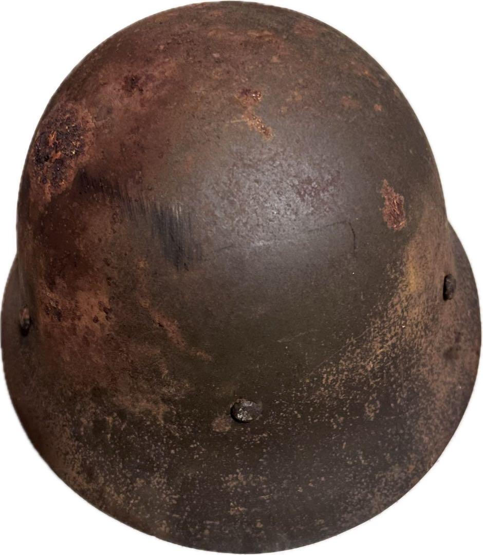 旧日本軍 陸軍 当時物 九九式鉄帽 水筒 飯盒 3点セット昭和レトロ