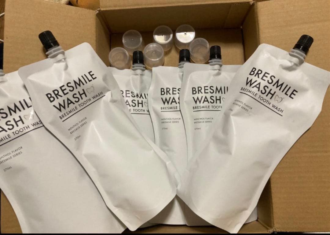 ブレスマイルウォッシュ6本セット 楽天市場】【トライアルセット6回分】 公式 ブレスマイル BRESMILE