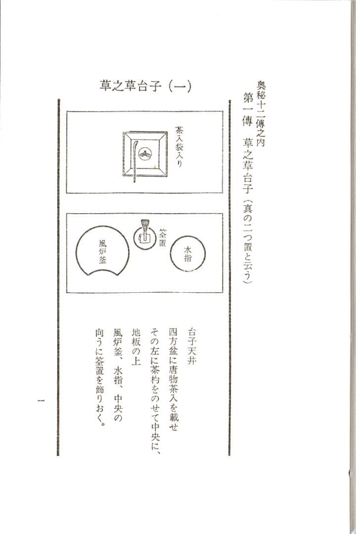 大日本茶道学会『秘奥 台子十二伝伝書 乾坤』(真之行台子)(奥秘十段)田中仙翁