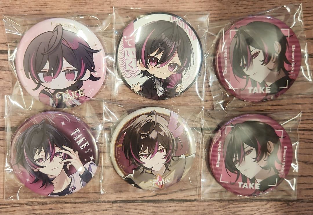 Element Sicks EL6 ていく Take 缶バッジ - メルカリ