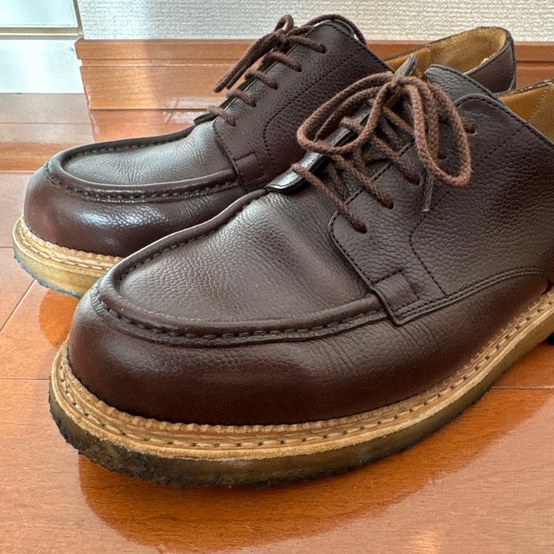 JMウエストン ユージンゴルフ クレープソール #924 サイズ7 カフェ 茶