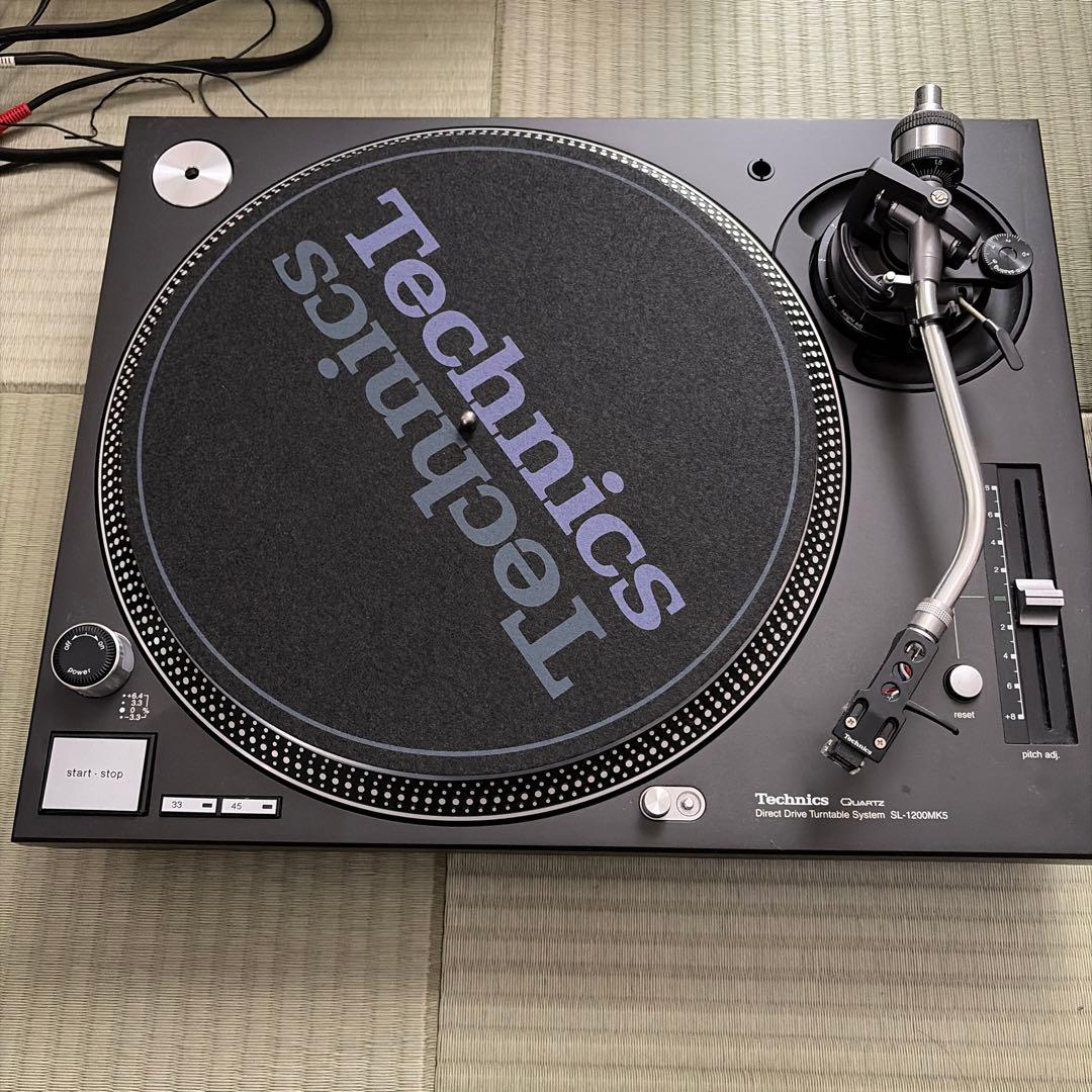 Technics SL-1200MK5テクニクス　ターンテーブル　 DJ機材　黒 Technics DJターンテーブルが遂に復活！『SL-1200MK7』発売はいつ