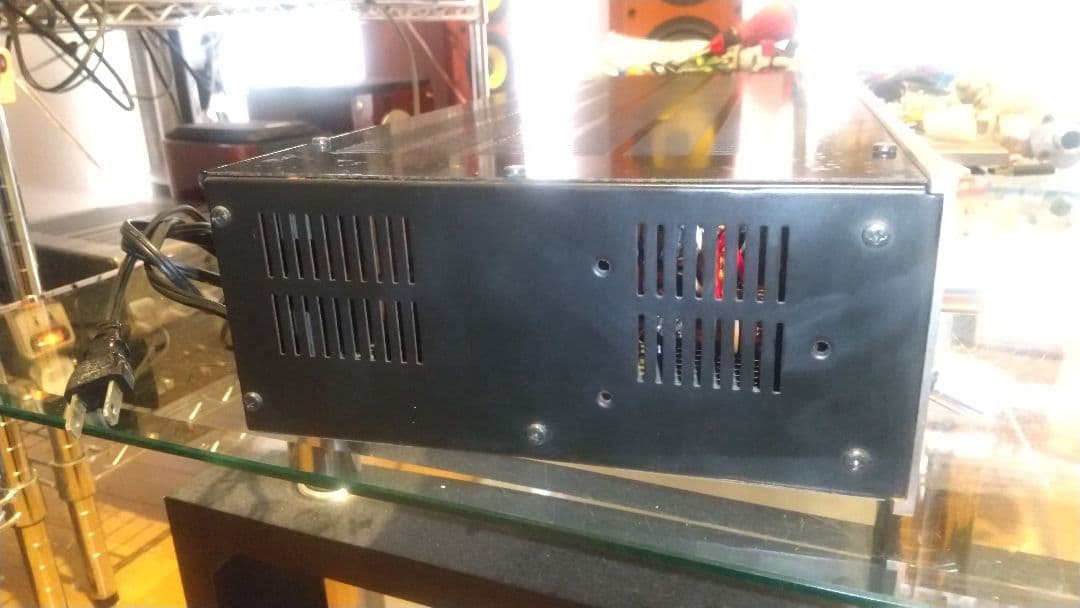 東芝 Aurex SC-335 アナログレベルメーター搭載 ステレオパワーアンプ