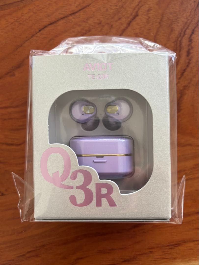 AVIOT Q3R ワイヤレスイヤホン ラベンダー 完全ワイヤレスイヤホン Lavender Jade TE-Q3R-LV [ワイヤレス(左右