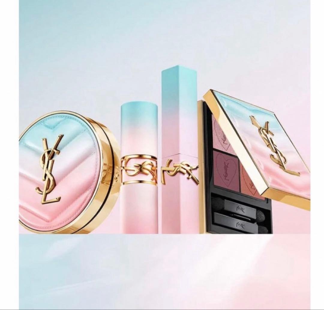 YSL クチュールミニクラッチ125ブルーミングラスト 限定 コレクター