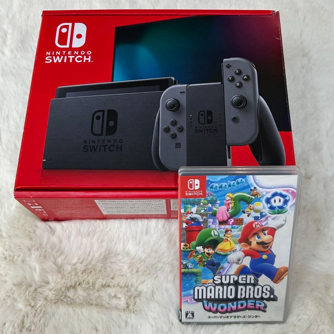 NintendoSwitchグレー本体+スーパーマリオブラザーズワンダー Amazon.co.jp: スーパーマリオブラザーズ ワンダー -Switch : ゲーム