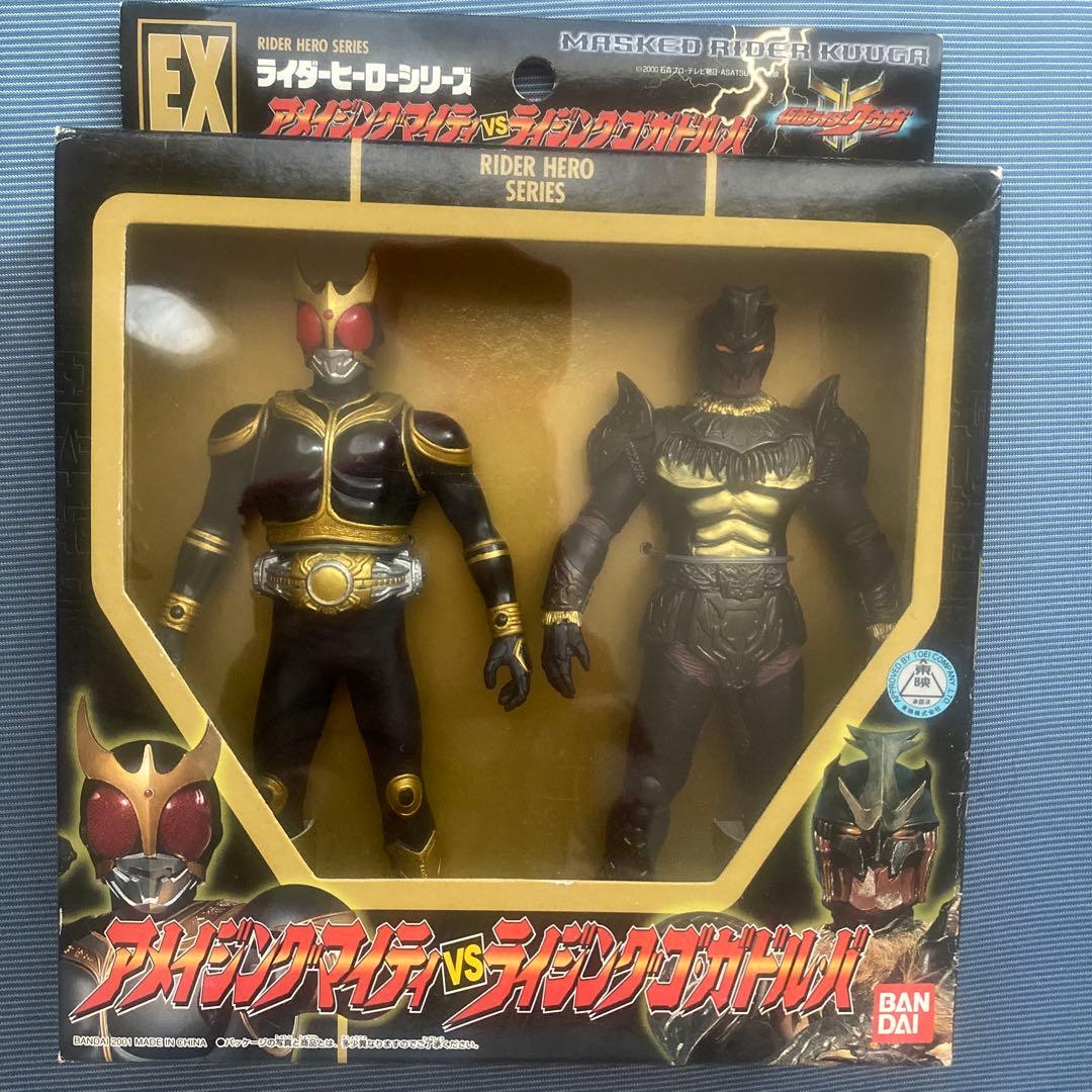 EX ライダーヒーローシリーズ　アメイジングマイティVSライジングゴ•ガドルバ Amazon.co.jp: EX ライダーヒーローシリーズ アメイジングマイティvs