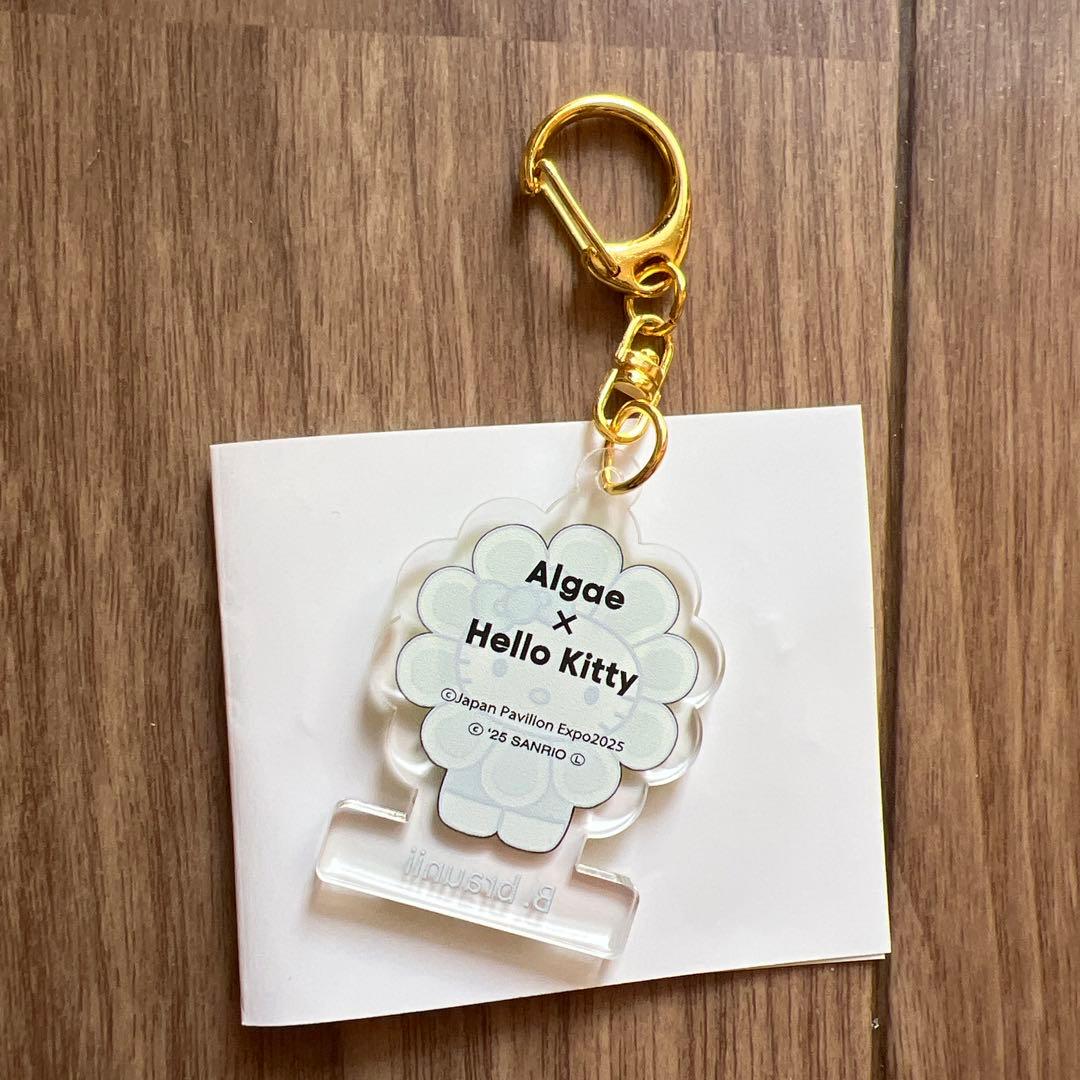 3点セット ハローキティ 藻類 ぬいぐる アクリルスタンドスタンプ