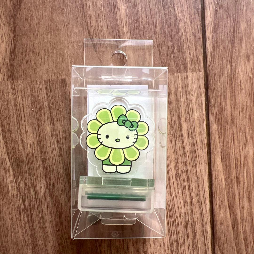 3点セット ハローキティ 藻類 ぬいぐる アクリルスタンドスタンプ