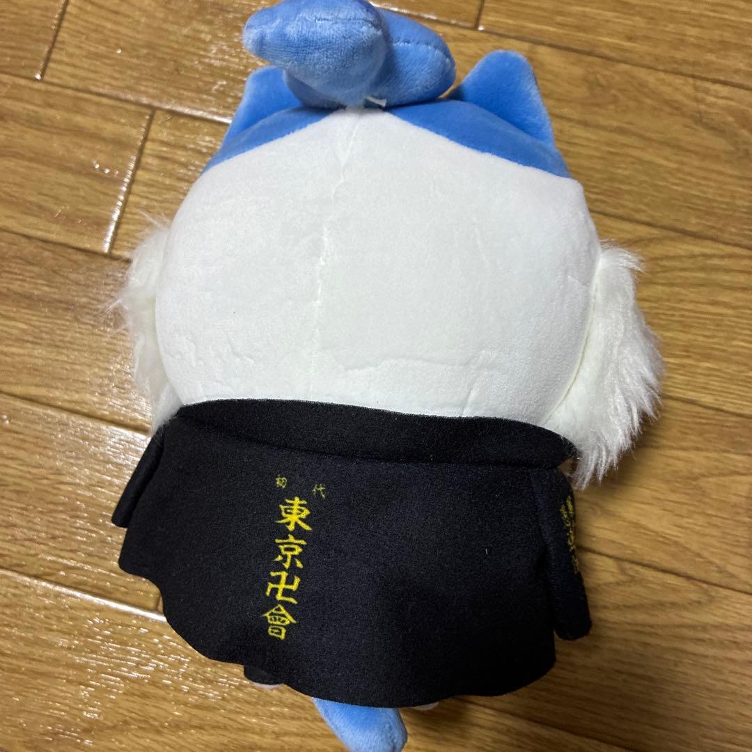 ちいかわ 東京卍りべんじゃ〜ず×血威華我 ぬいぐるみ ハチワレ