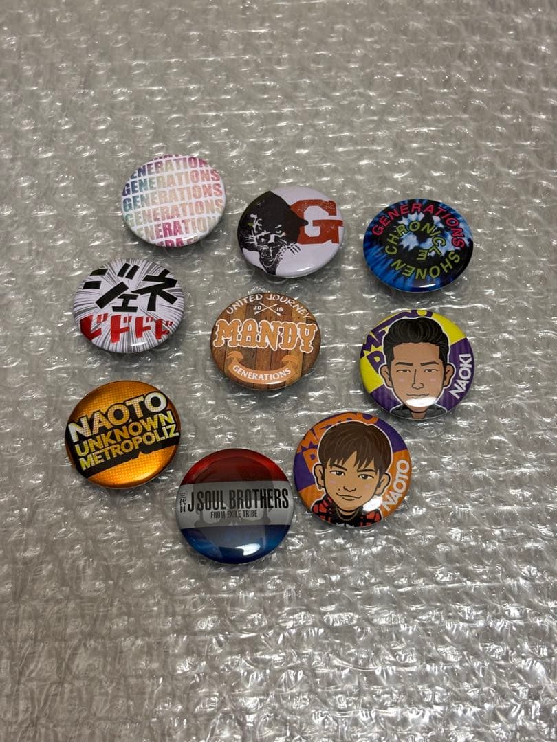 LDH EXILE 三代目 GENERATIONS 缶バッジ まとめ売り - メルカリ