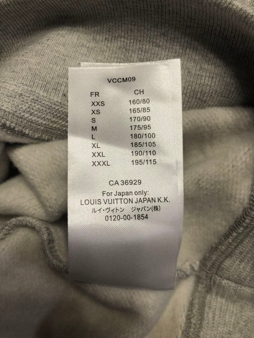 希少 ルイヴィトン 本物 アップサイドダウン ロゴ クルーネック