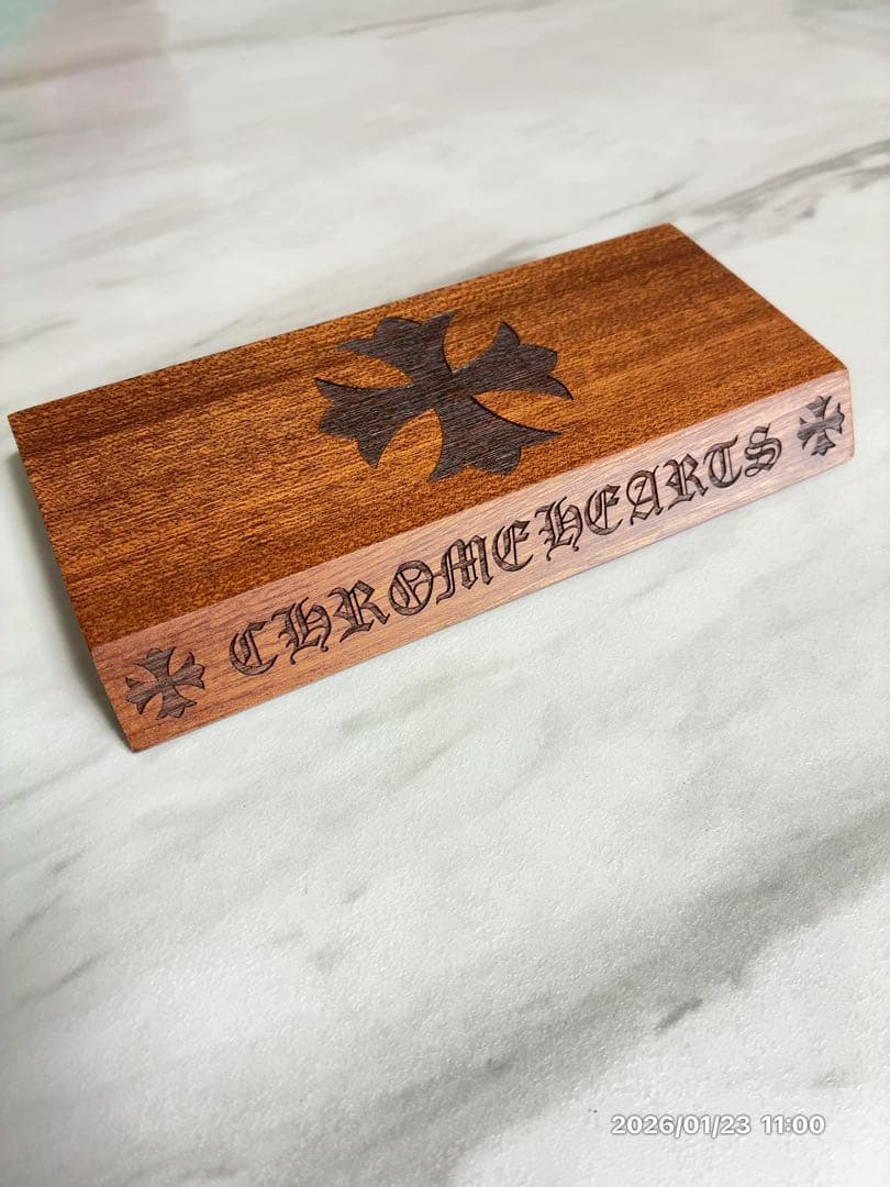 クロムハーツ アイウェアポップ ウッドディスプレイ 非売品 限定 新品