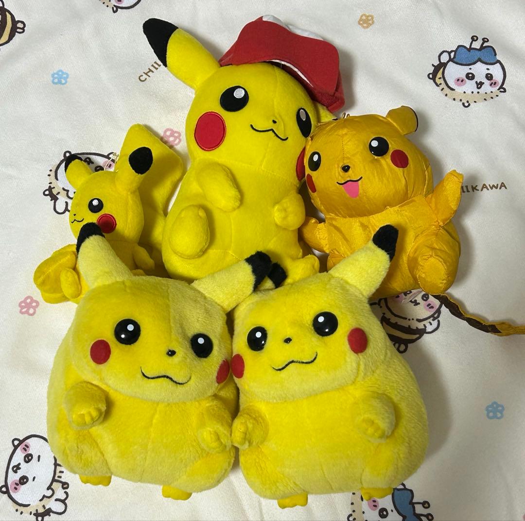 c*5様 ポケモン ピカチュウ おしゃべりピカチュウ ぬいぐるみ 初期
