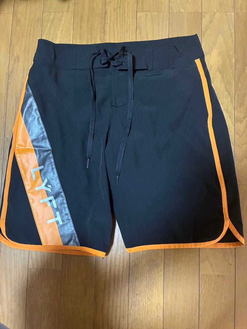 LYFT 水着 Lサイズ 黒/オレンジ LÝFT Stage Shorts - Orange
