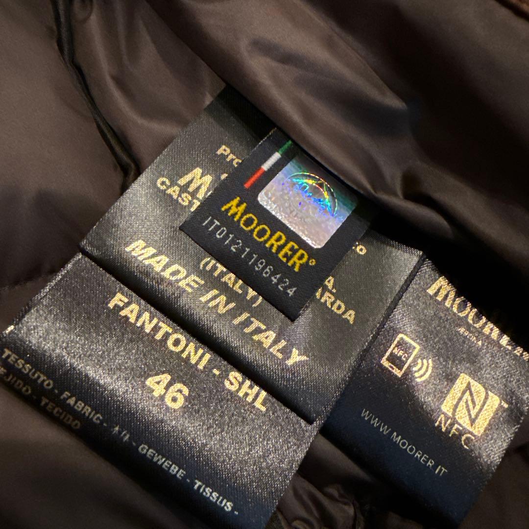 売り切り！半値以下！MOORER ムーレー ムートンファー ナイロンx