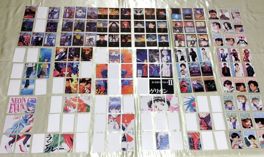 新世紀エヴァンゲリオン トレーディングカード 123枚セット - メルカリ