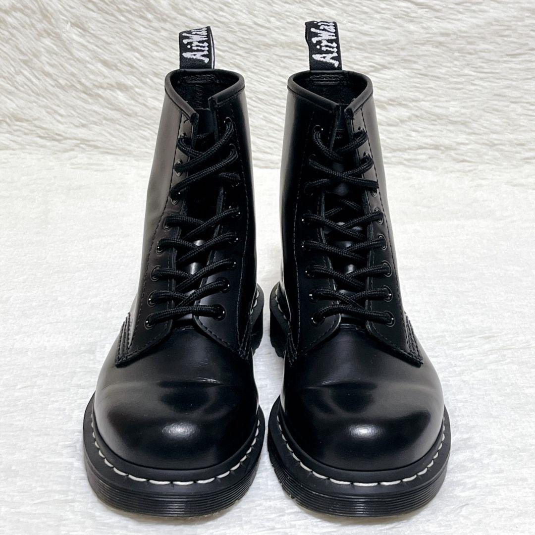 極美品】ドクターマーチン 1460 ホワイトステッチ 8ホール ブーツ 25