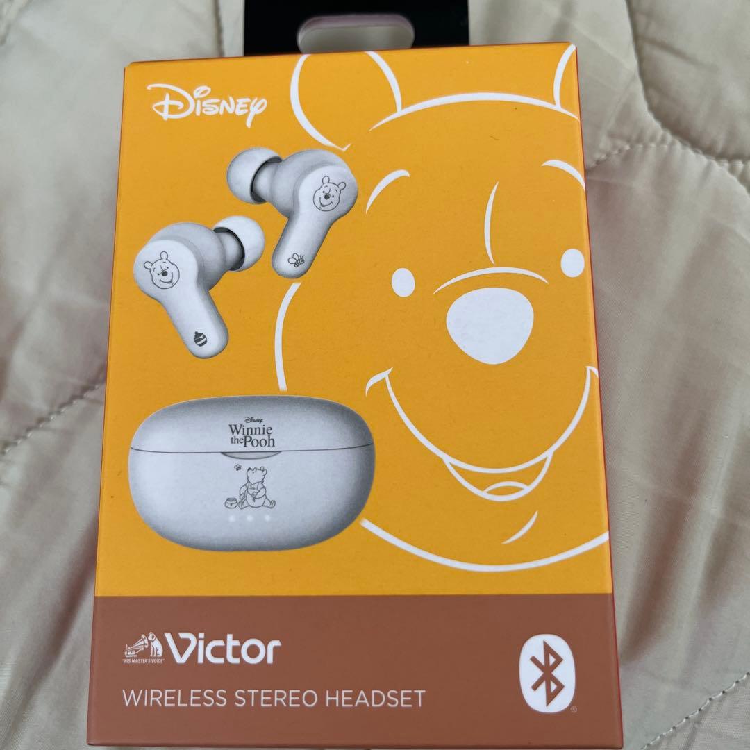 Victor HA-A20T-EW くまのプーさんワイヤレスイヤホン - メルカリ