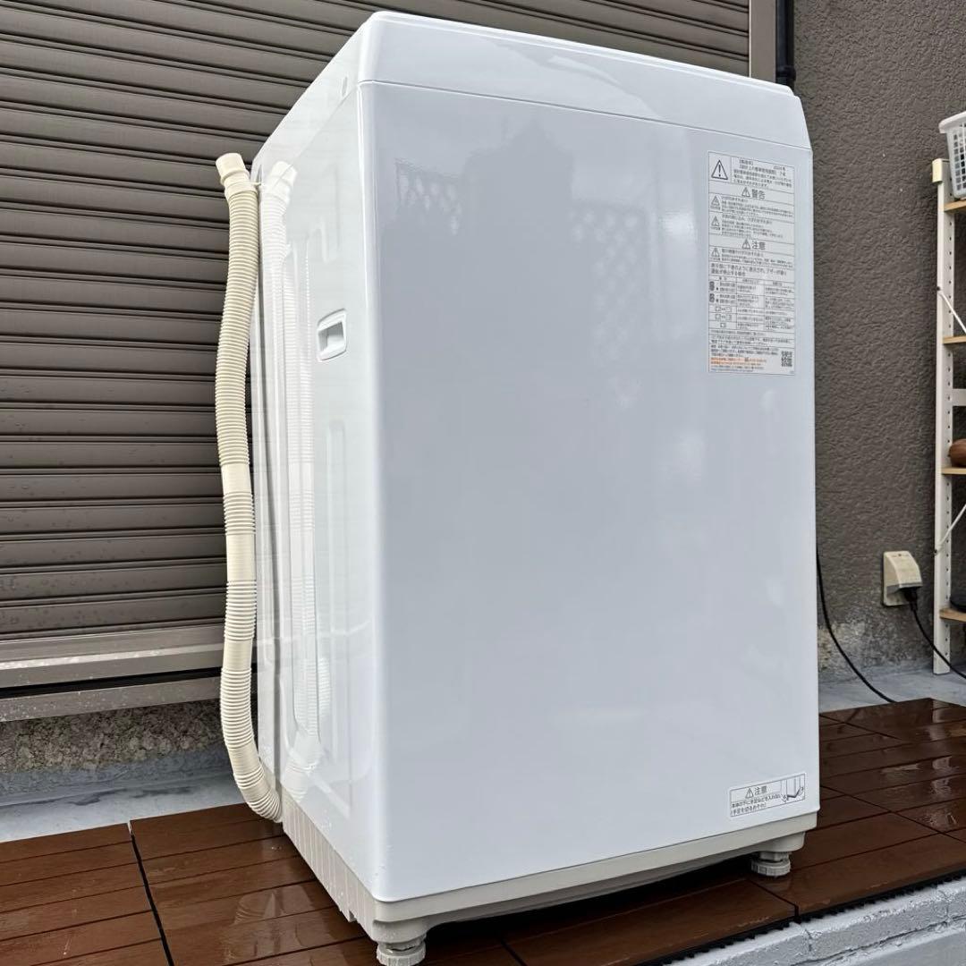 極美品 TOSHIBA 2024年製 洗濯機 4.5kg 簡易乾燥機能付