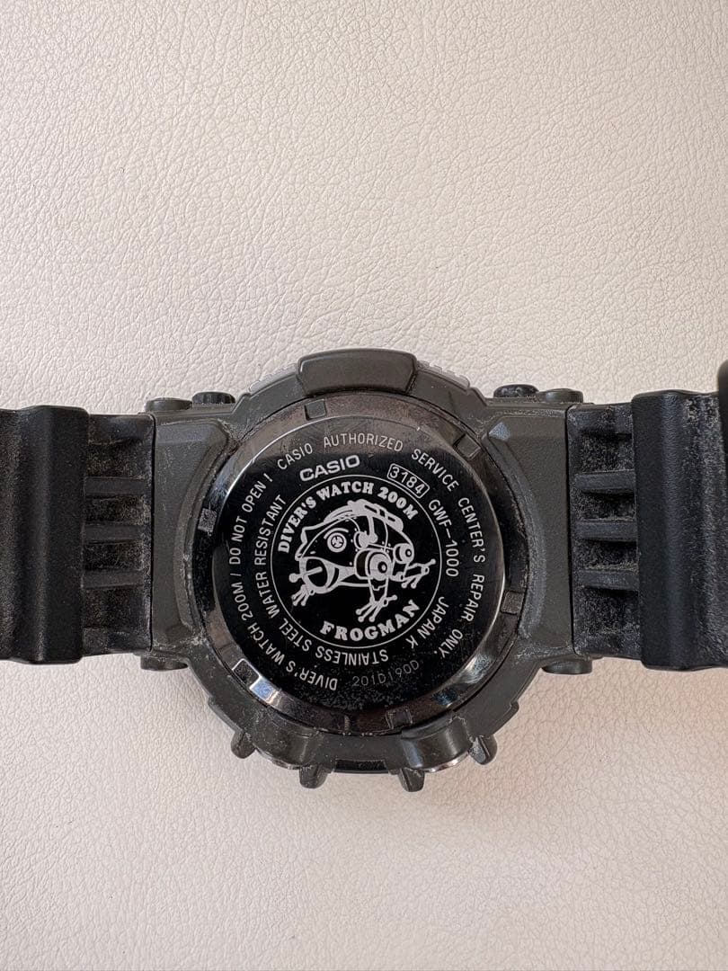 G-SHOCK FROGMAN ブラック 大幅値下げ！ - メルカリ