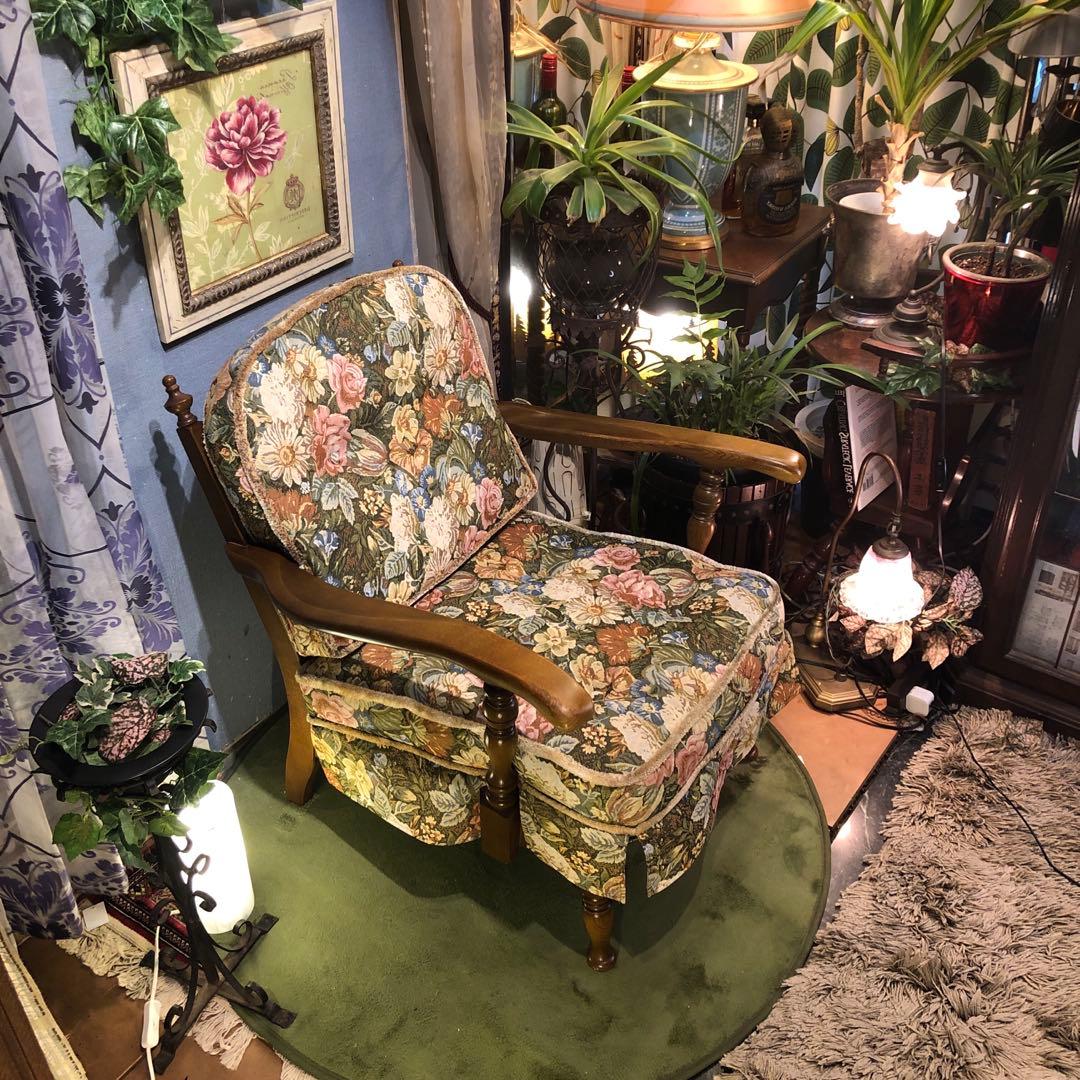 みねちゃん Sale 美品　キツツキマーク　ヴィンテージ 穂高アームチェア 飛騨産業 ロッキングチェア 穂高 C63 キツツキ 木製 無垢 パーソナル