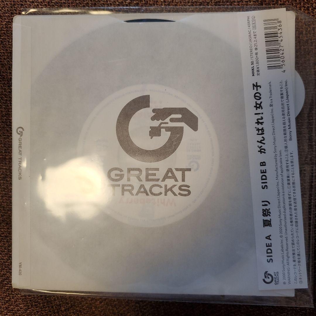 7インチレコード Whiteberry - 夏祭り ホワイトベリー - メルカリ