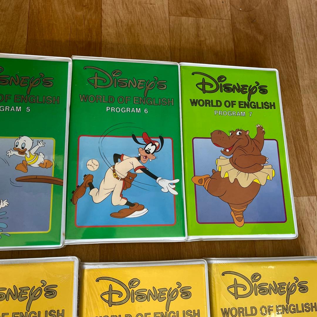 Disney ディズニー WORLD OF ENGLISH 3〜12巻セット - メルカリ