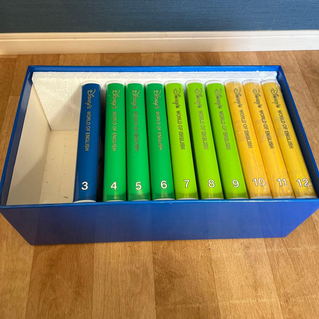 Disney ディズニー WORLD OF ENGLISH 3〜12巻セット - メルカリ