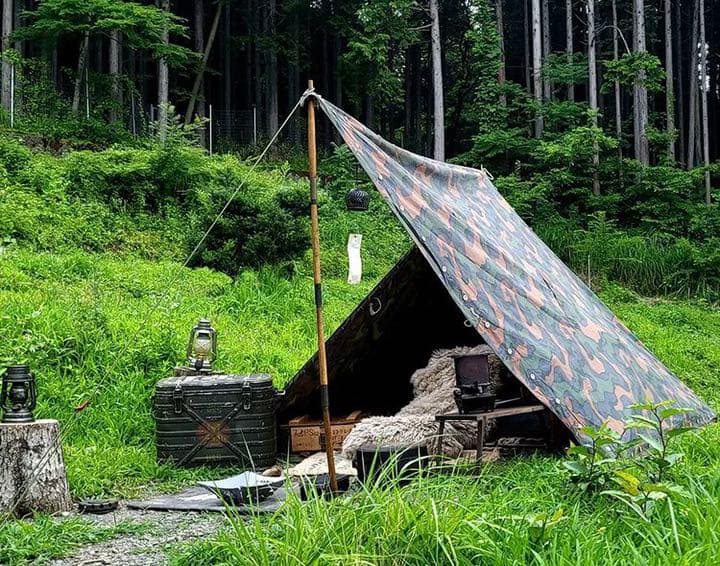 軍幕屋】ノルウェー軍幕スペシャルセット☆グリーン、迷彩、初期迷彩