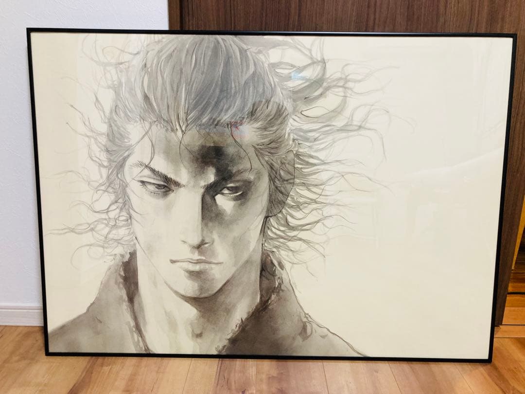 バ*ス様 【B1超大判・額装付き】井上雄彦 最後のマンガ展 バガボンド