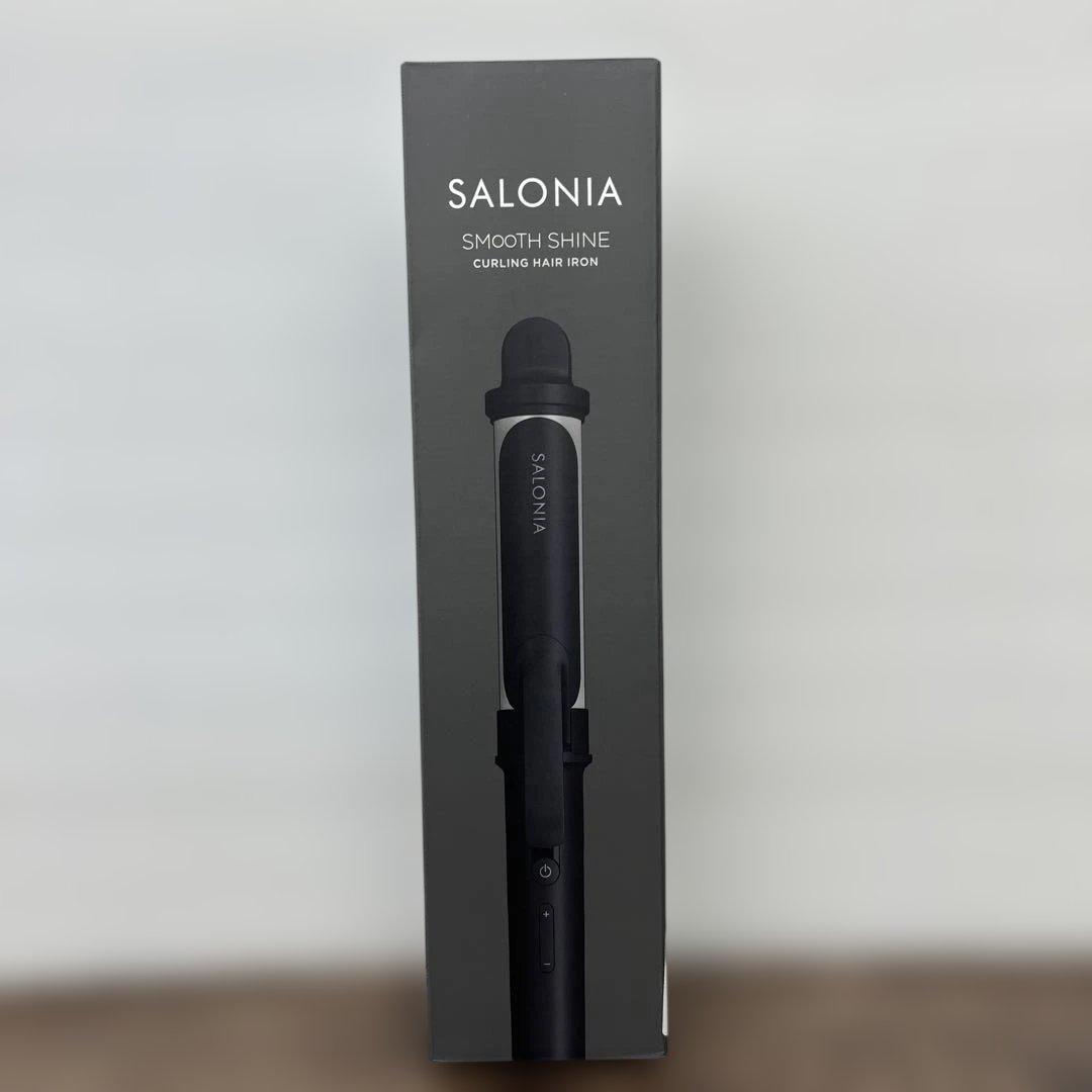 261553 SALONIA スムースシャイン カールアイロン 32mm スムースシャイン カールヘアアイロン 32mm ブラック SAL23106BK [32mm