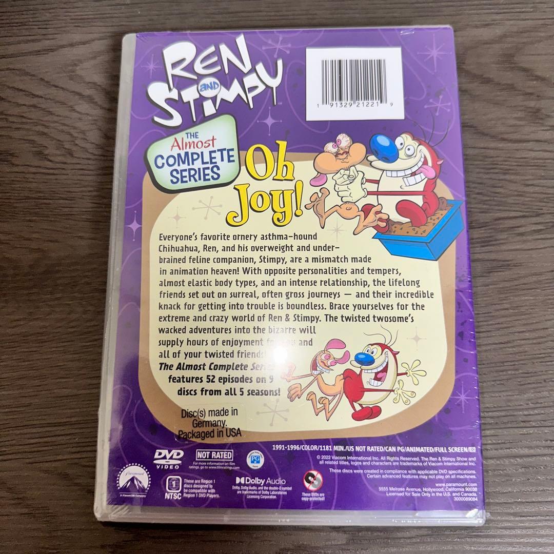 [G9059]DVD 未開封　レンとスティンピー