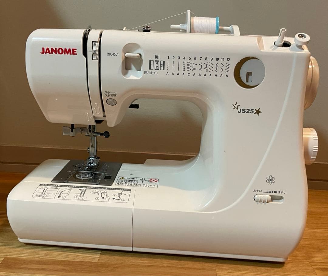 美品 動作確認済み】ジャノメミシン JS25 - メルカリ
