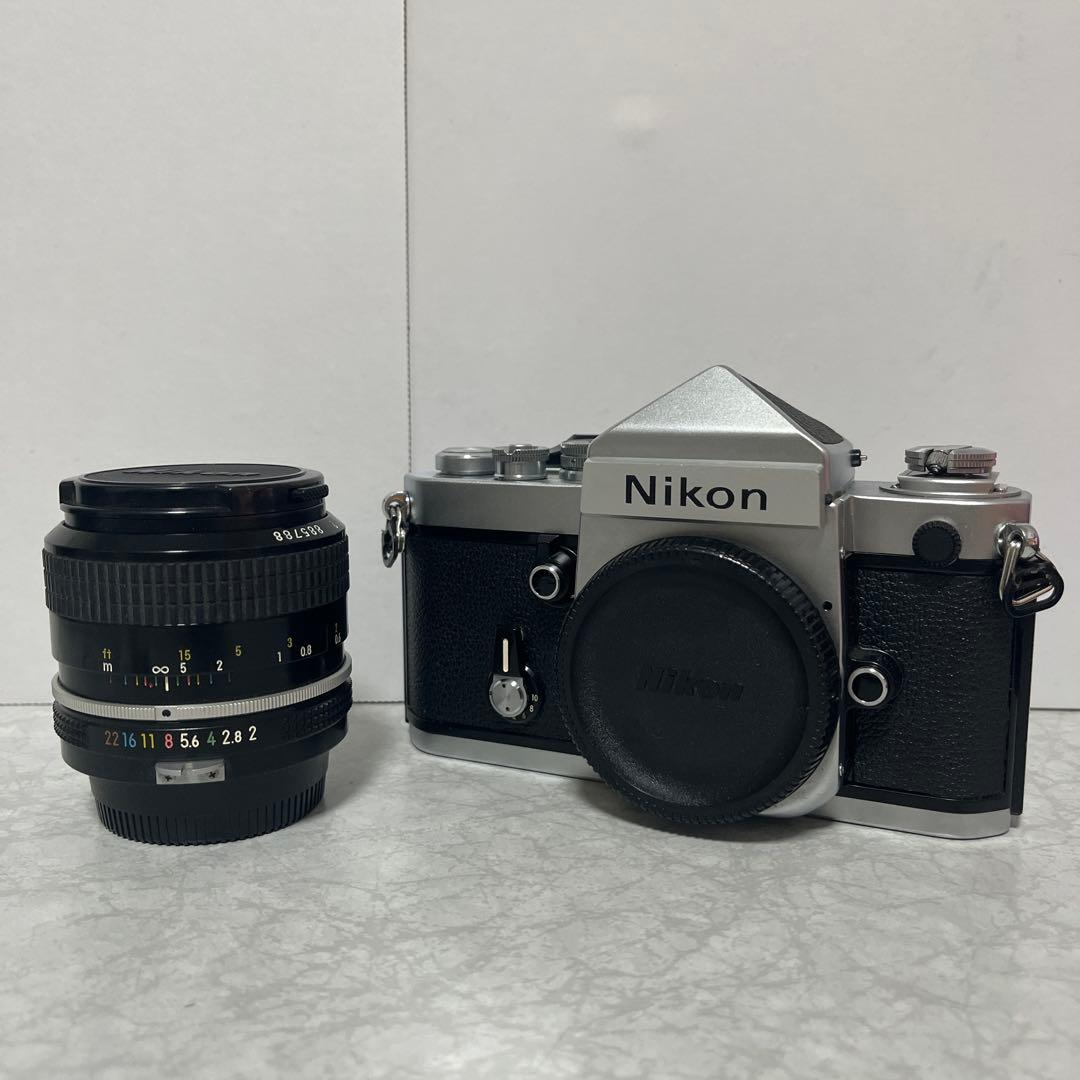 Nikon F2 アイレベル ボディーと Nikkor 35mm/F2のセットニコン Nikon