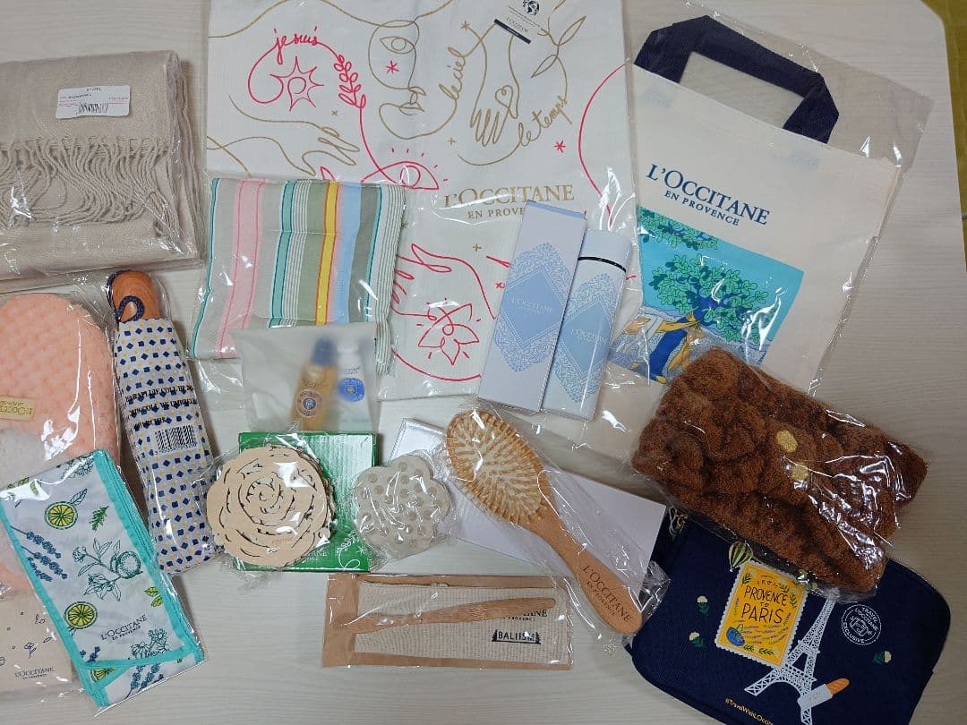 ロクシタン ノベルティ＆非売品 16点 折り畳み傘 バスタオル