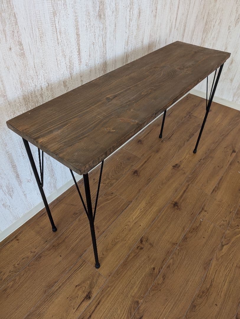 Sky＆Sea　ウォールナット色　幅120 カウンターテーブル Sky＆Sea ウォールナット色 幅120 カウンターテーブル Sky＆Sea