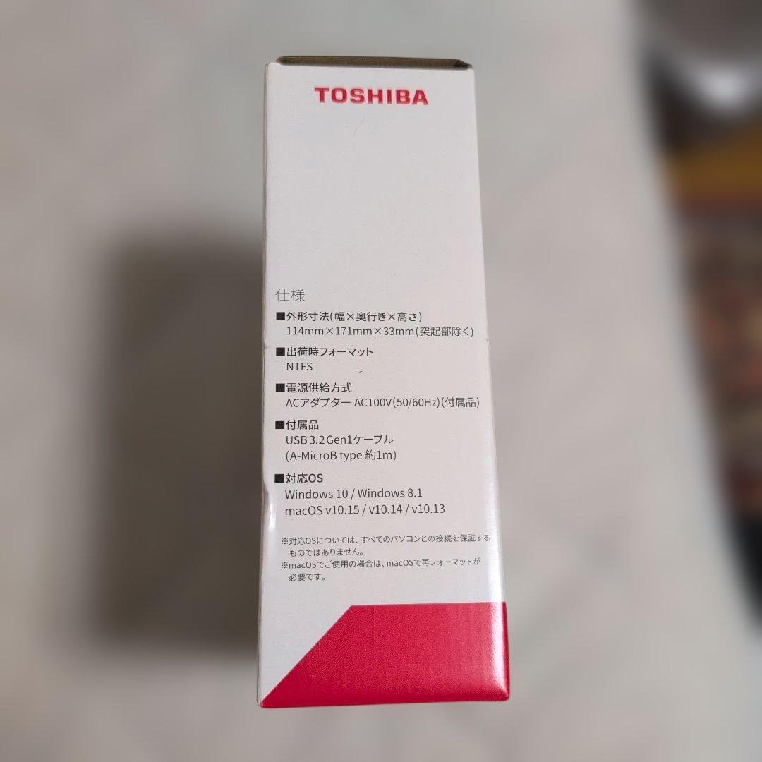 TOSHIBA Canvio Desktop　6.0TB 外付けハードディスク