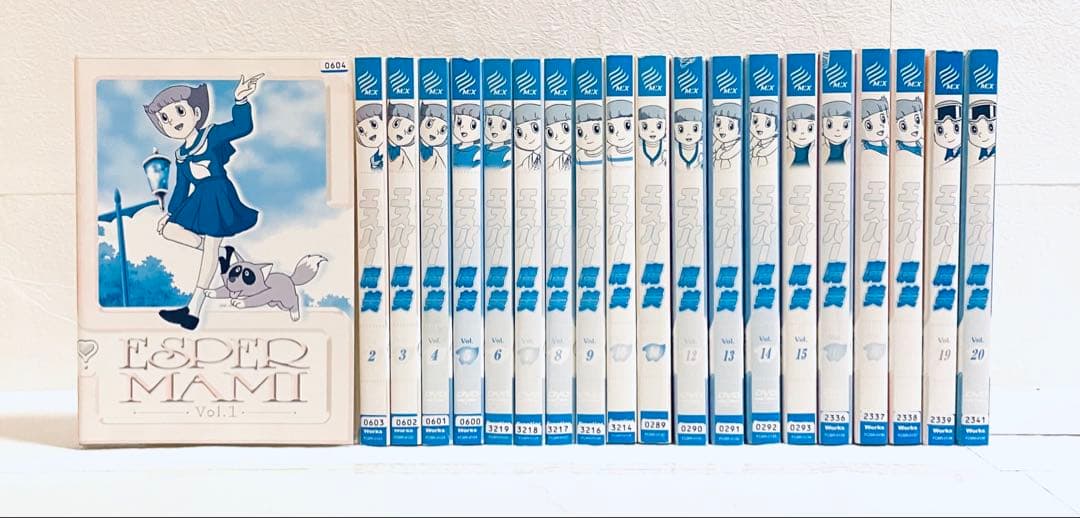 エスパー魔美　【全20巻】　レンタル版DVD 全巻セット　　アニメ　●訳あり● エスパー魔美 20巻全巻セット 管理番号35605 DVD レンタル落ち アニメ