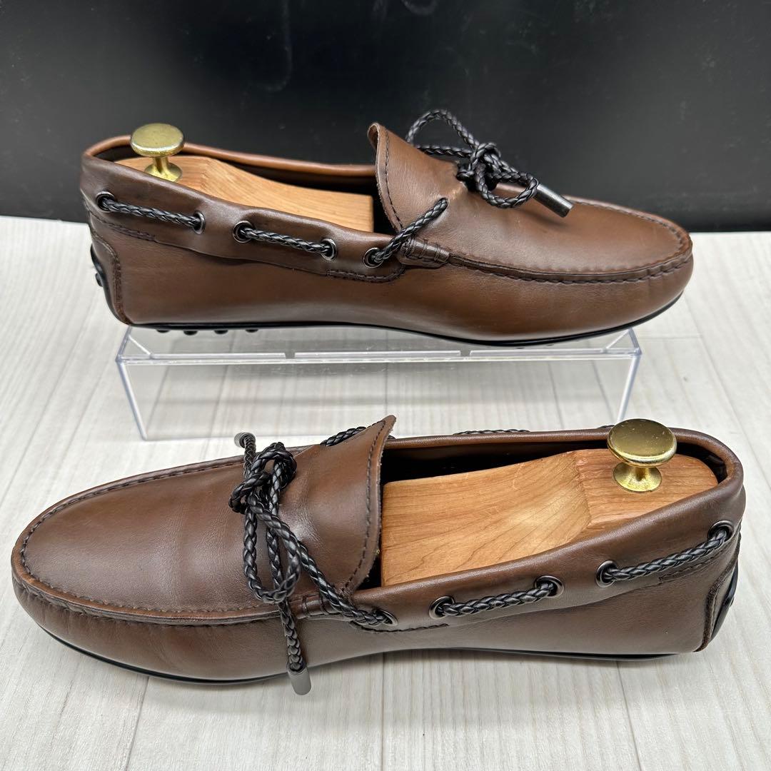 TOD'S】 トッズ ドライビングシューズ ゴンミーニ スリッポン レザー 6