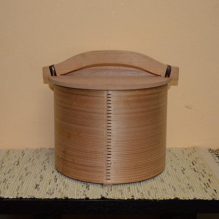 茶道具　露地道具　湯桶　杉 中古品　送料込み 茶器/茶道具 露地道具】 水張桶（手桶） 円二作 – 今屋静香園