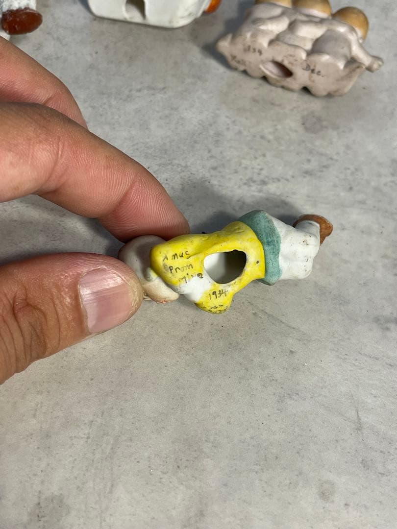 アンティーク Germany スノーベイビー 雪の子人形 1930 ビスクドール