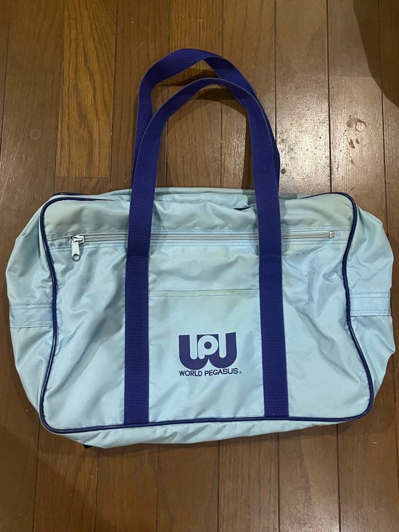 旧ワッペ 水色 ワールドペガサス - メルカリ