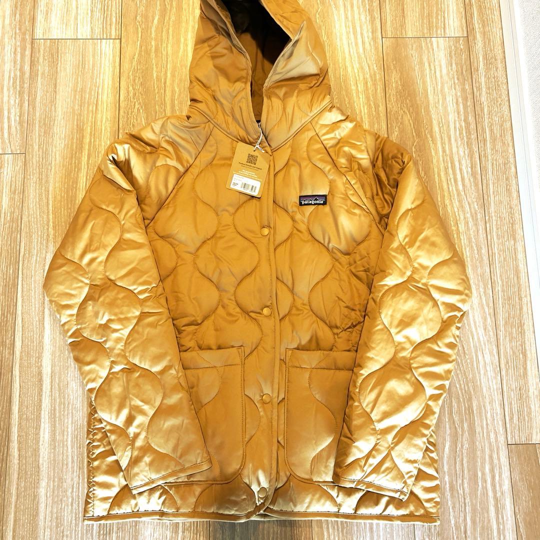 新品タグつき パタゴニア キッズ・キルテッド・パファー XLサイズ