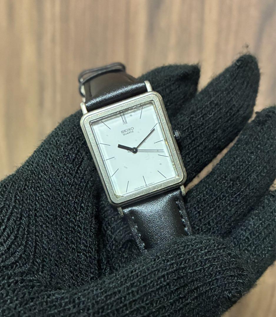 セイコー シャリオ メンズ 腕時計 稼動品 新品革ベルト - メルカリ