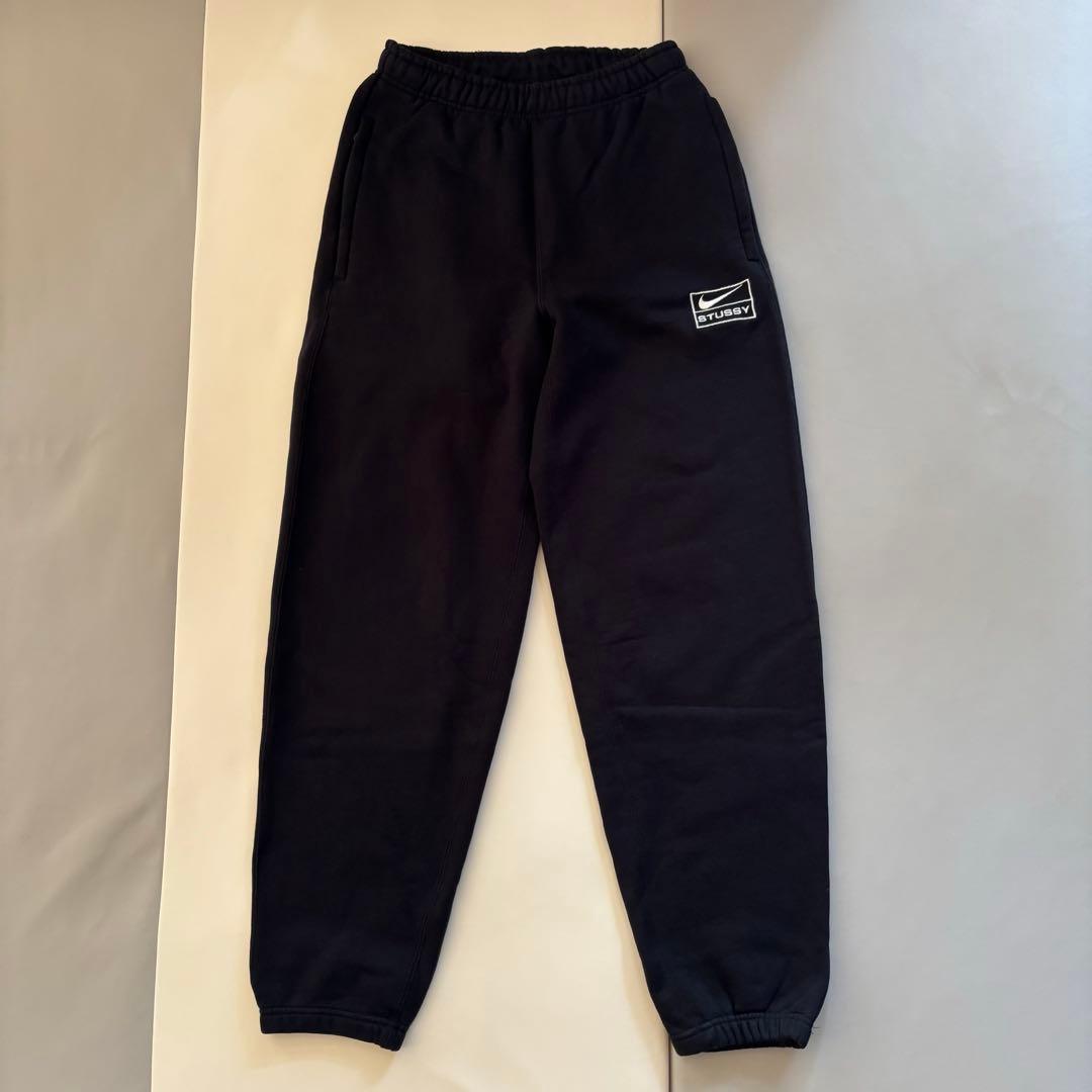 Nike x Stussy ナイキ ステューシー スウェットパンツ xxs 黒 - メルカリ